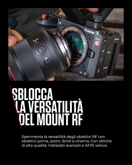 Canon EOS C50 (BODY) - Garanzia Canon Italia