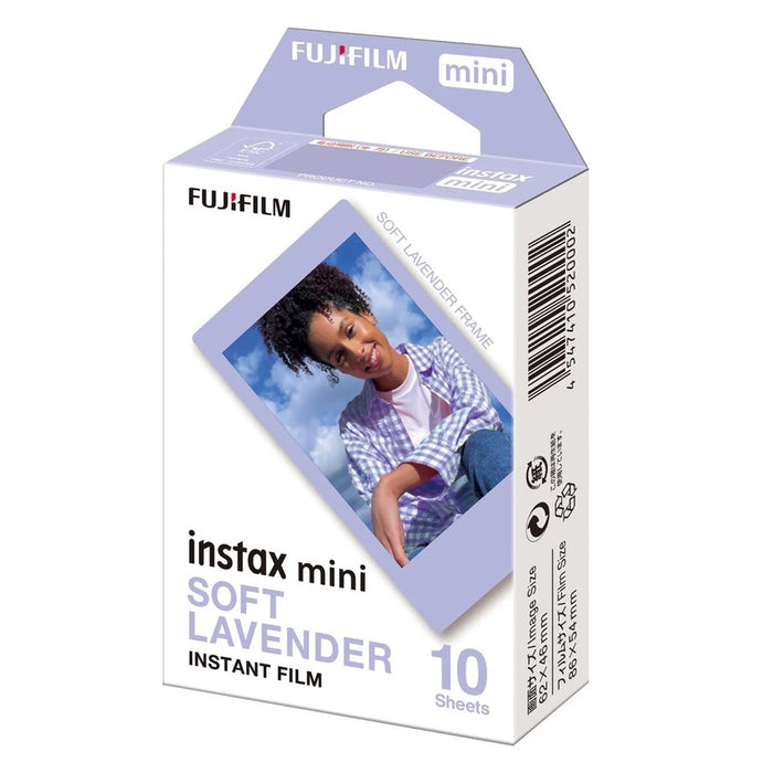 Fujifilm Instax Mini Soft Lavander scatola