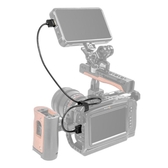 Smallrig cavo HDMI ultrasottile - Art. SR2957B montato