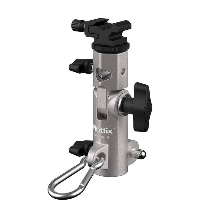 Phottix Varos Pro S Multi-Function Flash Shoe Umbrella Holder - Art. 87200