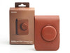 Fujifilm Custodia per Fujifilm Mini Evo Brown fronte