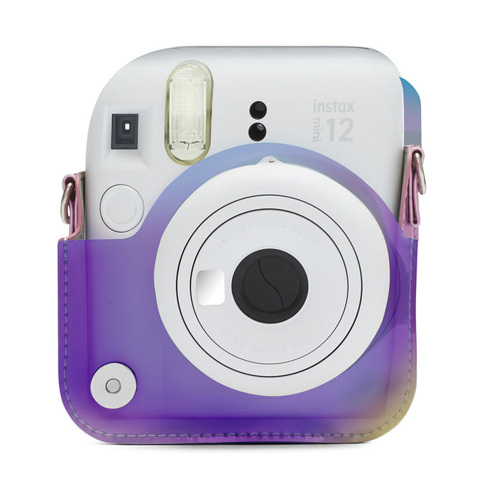 Fujifilm Custodia per Fujifilm Mini 12 (Iridescente) montata