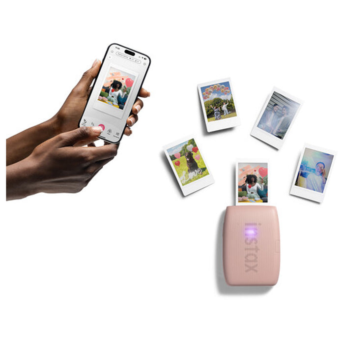 Fujifilm Instax Mini Link 3 (Rose Pink) immagini stampate
