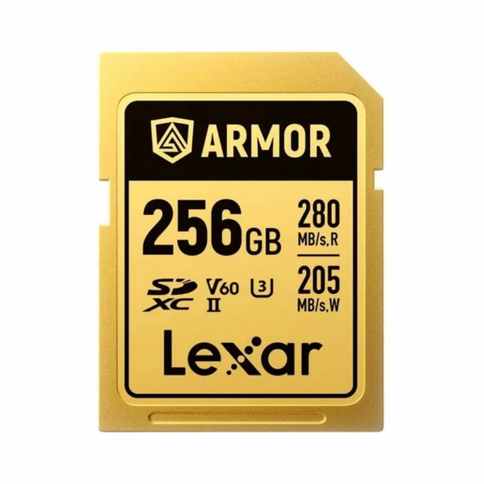 Lexar Armor SD 256GB GOLD V60
