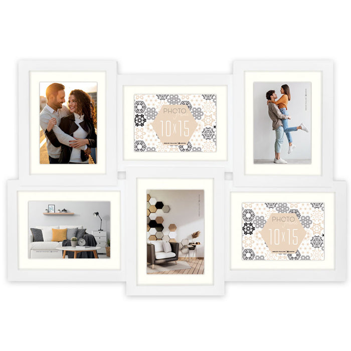 Cornice multipla in plastica "Oviedo" (6x10x15) fronte