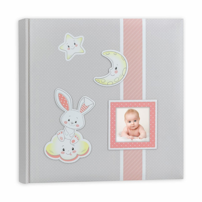 Album con pagine in cartoncino bianco "Fred Pink" 20 fogli (24x24)/30 fogli (32x32) - Art. DF2420P/DF3230P