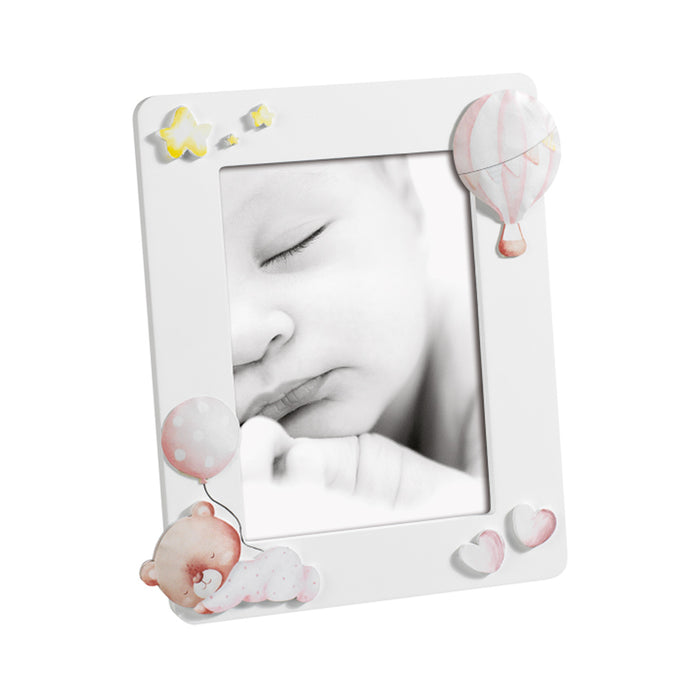 Mascagni cornice in metallo (13x18) "Rosa" - Art. A1865