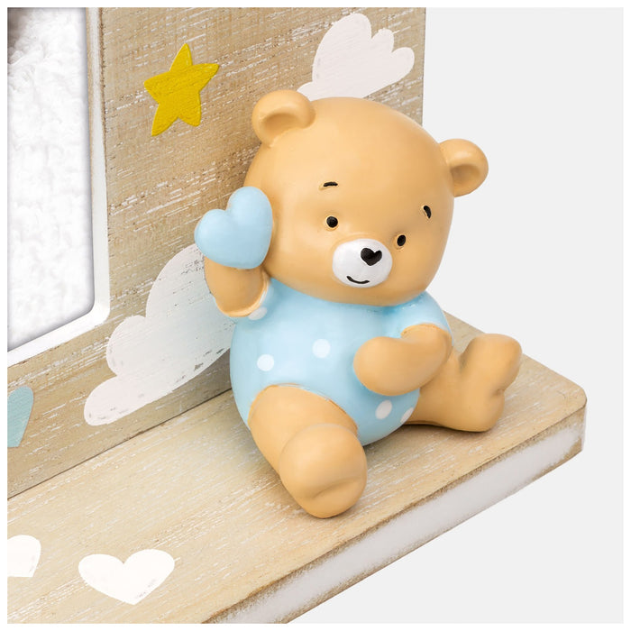 Zep Cornice In Legno Teodoro Blue 10x15 Art HN94BL