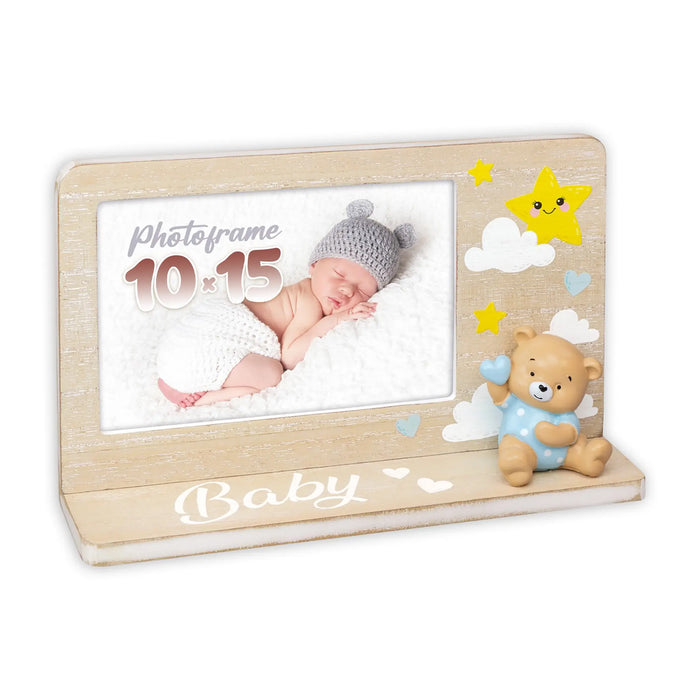 Zep Cornice In Legno Teodoro Blue 10x15 Art HN94BL