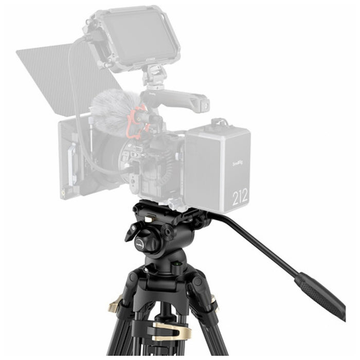 SmallRig Heavy-Duty Fluid Head Tripod Kit AD-01S Art SR4686