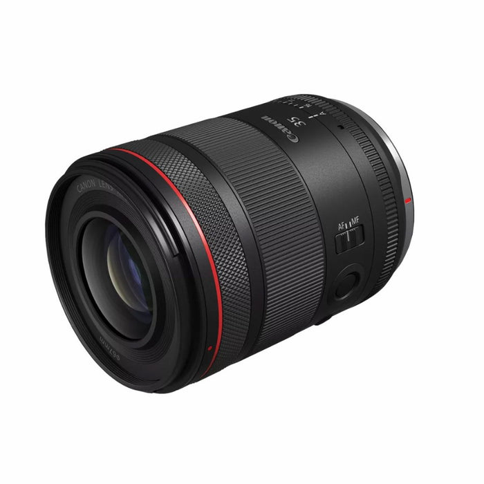 Canonon RF 35mm F1.4 VCM - Garanzia Canon Italia - fronte obiettivo