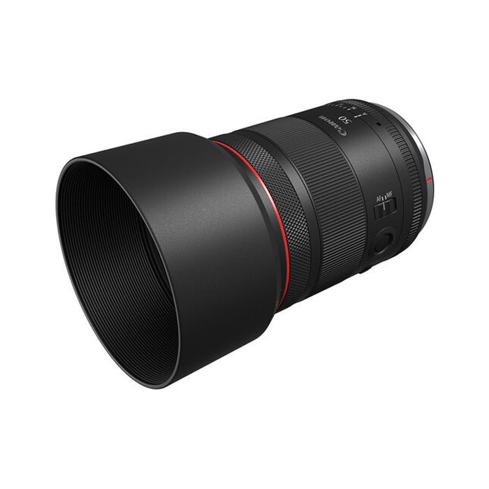 Canon RF 50mm F1.4 L VCM - Garanzia Canon Italia paraluce