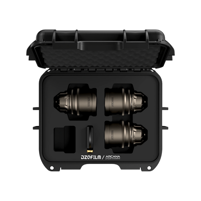 DZOFILM Arcana 32/45/75mm T2.1 1.5x Anamorphic Kit