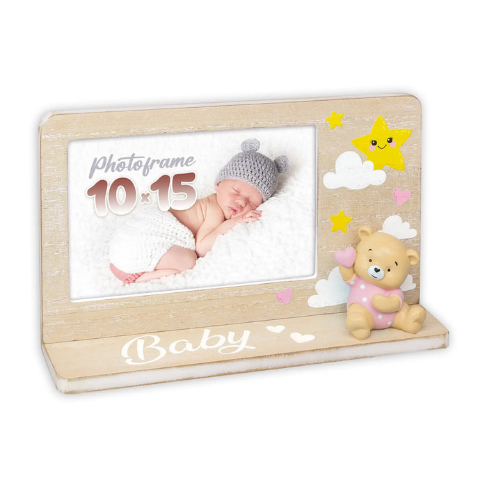 Zep Cornice In Legno Teodoro Pink 10x15 Art HN95PK