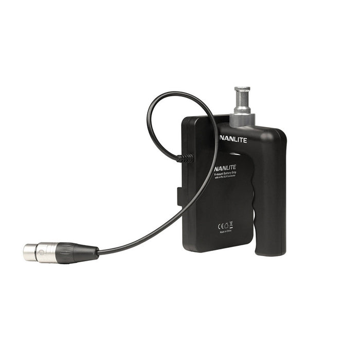 batteria-nanlite-bt-bg-xlr4II-dettagli