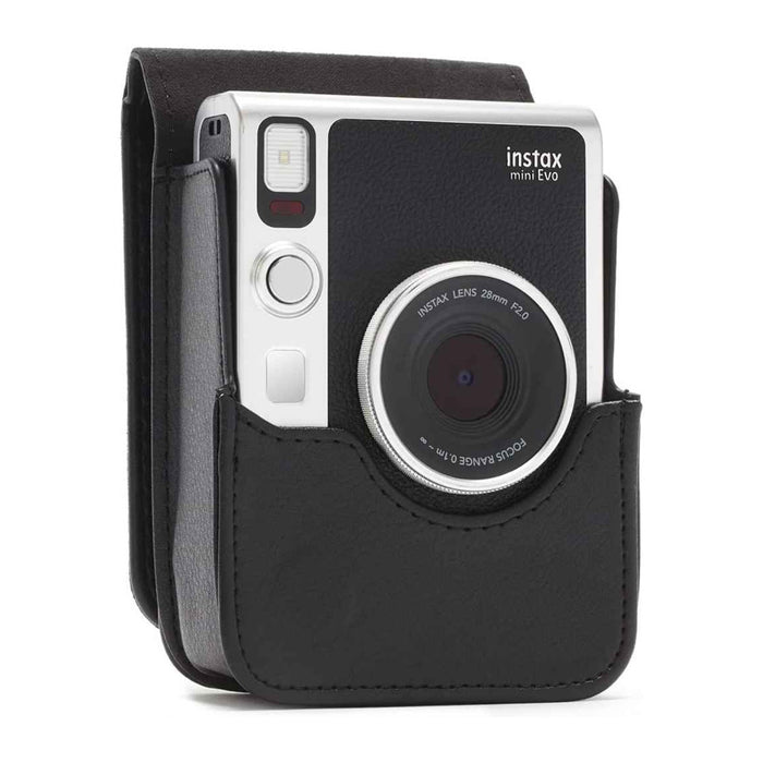 Fujifilm Custodia Mini Evo Black montata