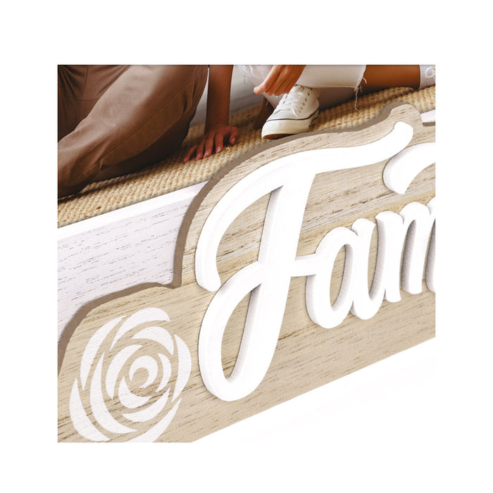 Cornice in legno "Famiglia" (15x20) - Art. EA3768 dettaglio2