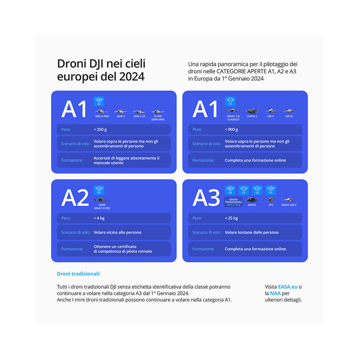 DJI Avata 2 Fly More Combo (3 batterie) - Garanzia DJI