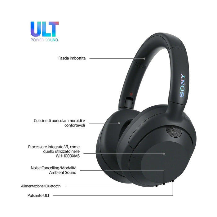 Sony Cuffie WH-ULT900NB Nero