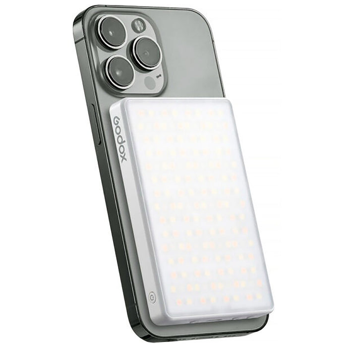 Godox MA5R RGB LED Light & Power Bank White