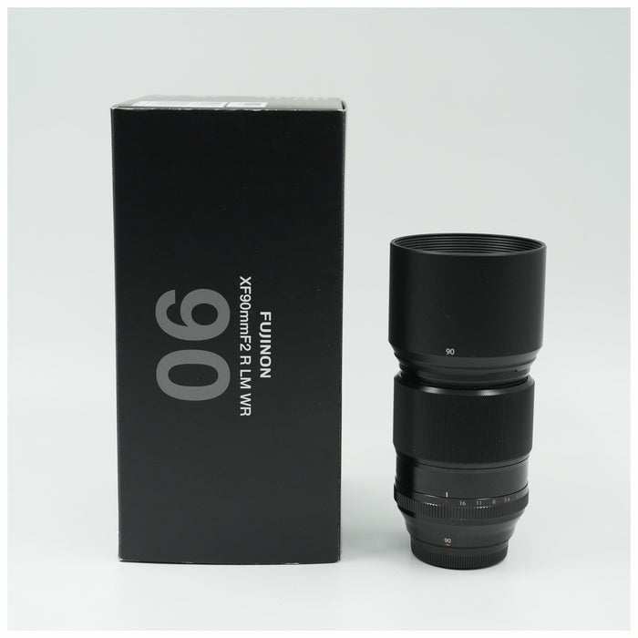 Fujinon XF 90mm F/2 R LM WR M.68B00338 - (Usato) - scatola