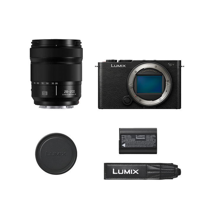 Panasonic S9 + 28-200mm F4-7.1 (Jet Black) (7S9HEK) - Garanzia Fowa Italia