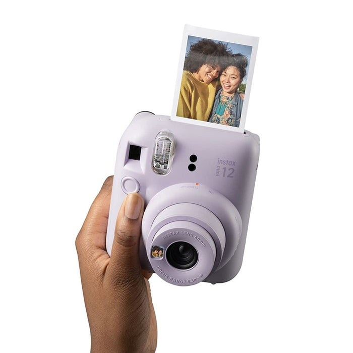 Fujifilm Instax Mini 12 (Lilac Purple) selfie
