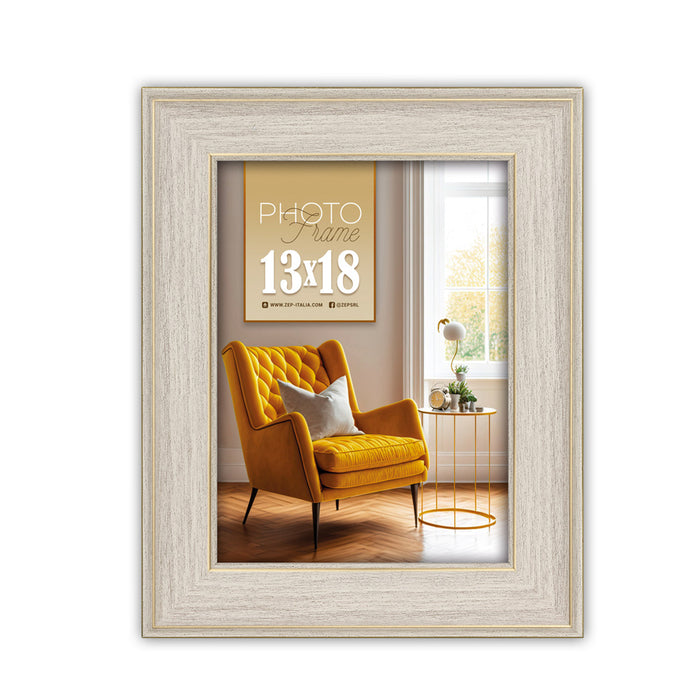 Cornice in plastica "Venezia Grey" (10x15)/(13x18)/(15x20)/(20x30) - Art.VN946G/VN957G/VN968G/VN923G