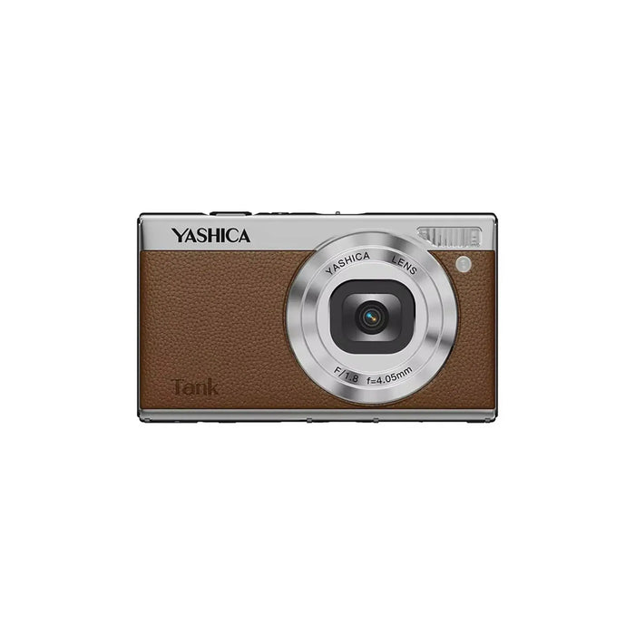 YASHICA Tank Compact Digital Camera (Brown)