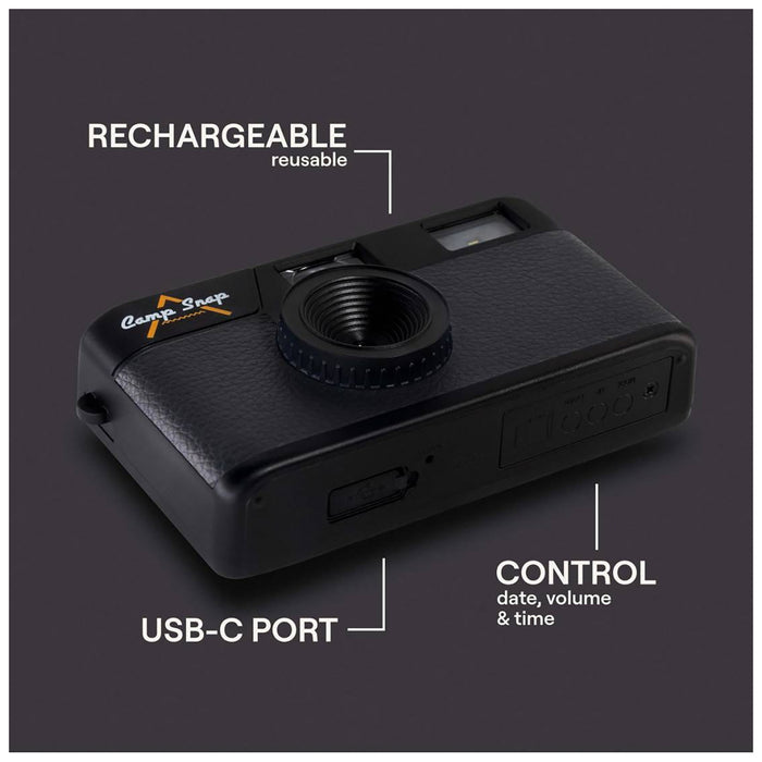 Camp Snap Digital Camera Black