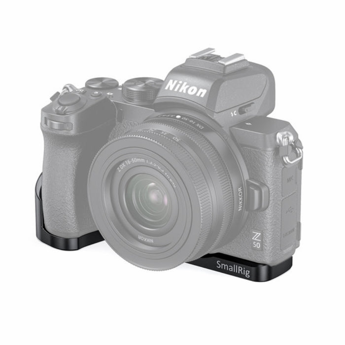 SmallRig Piastra di montaggio Vlogging per Nikon Z50 - Art. LCN2525 montato