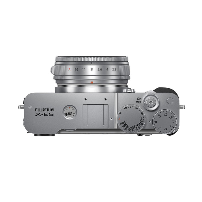 Fujifilm X-E5 + XF 23mm F2.8 R WR (Silver) - Garanzia Fujifilm Italia
