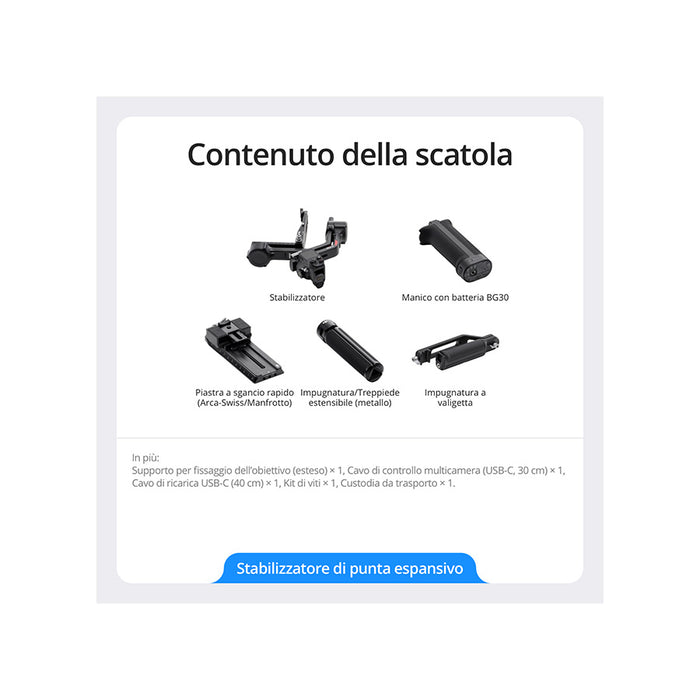 DJI RS4 Pro (DJRO43) - Garanzia DJI