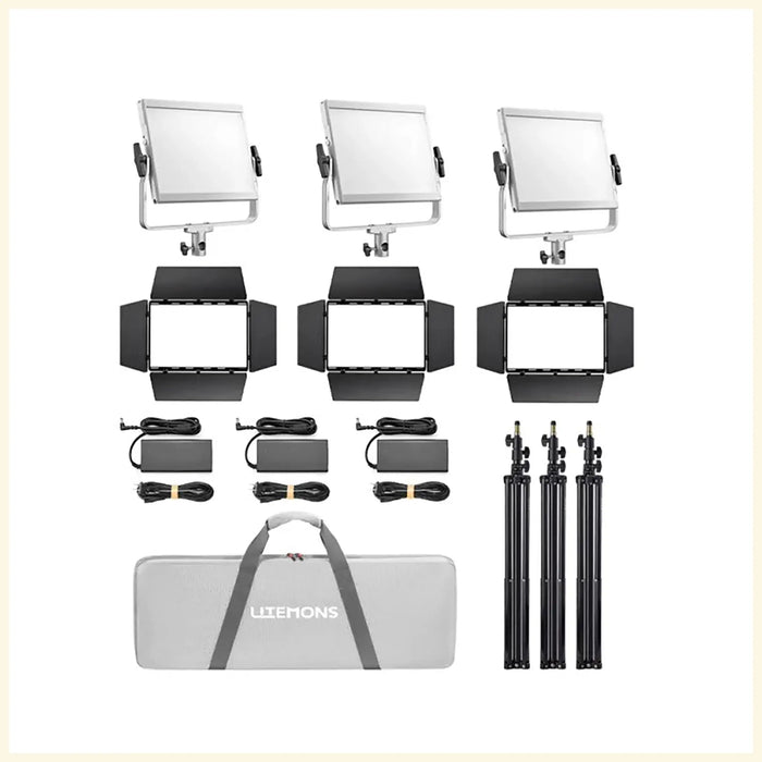 Godox Litemons LP1200R 3-Light Kit RGB LED