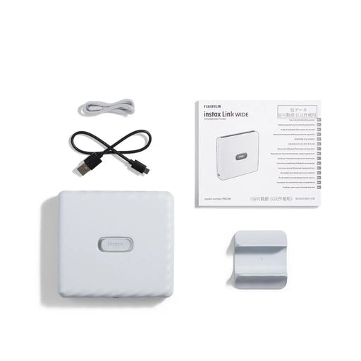 Fujifilm Instax Link Wide (Ash White) incluso
