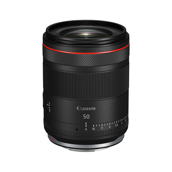 Canon RF 50mm F1.4 L VCM - Garanzia Canon Italia fronte
