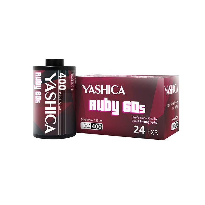 Yashica pellicola Ruby 60s 135-24 400A (Limited Edition)