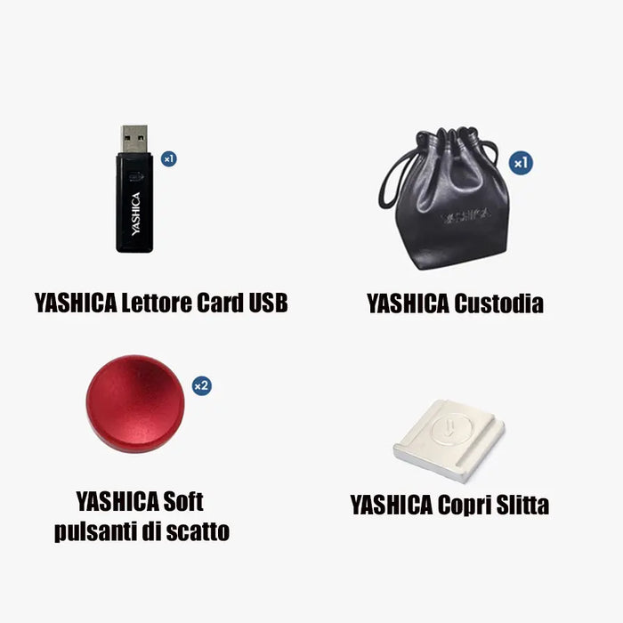 YASHICA FX-D BUNDLE SET
