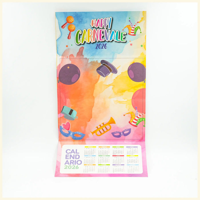 Cartelline di carnevale (33x33) - 50 pezzi