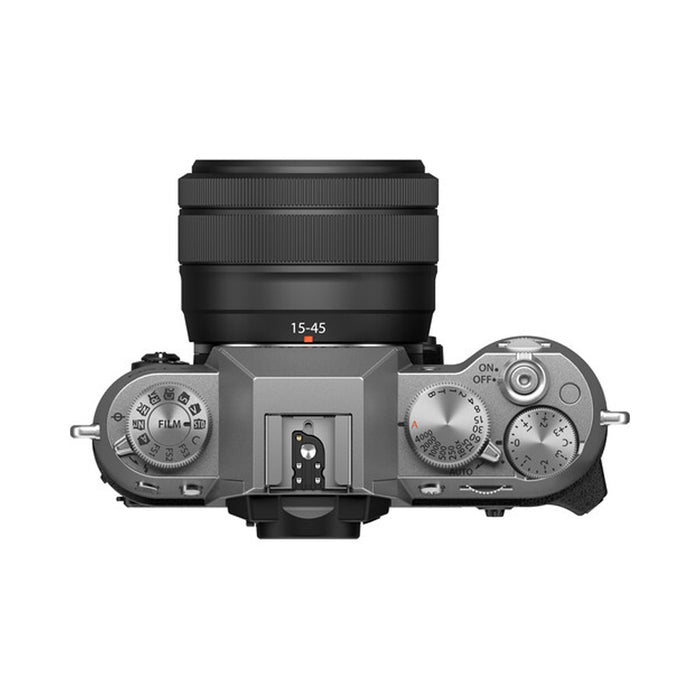 Fujifilm X-T50 + 15-45mm F3.5-5.6 (Silver) - Garanzia Fujifilm Italia