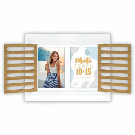 Cornice multipla in legno "Ravello 2Q" (2x10x15) - Art. VL3246