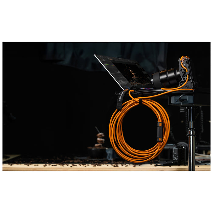 TetherTools USB-C Optima 4.6 m Orange CUC15RTG2-ORG