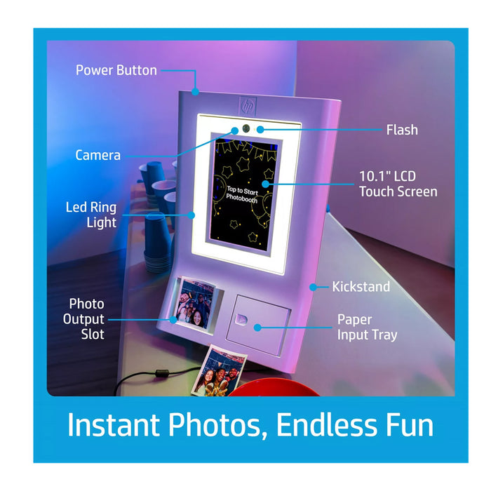 HP Sprocket Photobooth dettagli