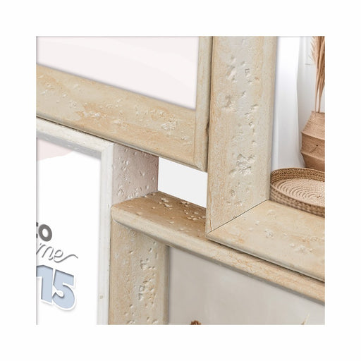 Cornice multipla in legno "Nizza 10Q" (10x10x15) - Art. DC110 dettaglio
