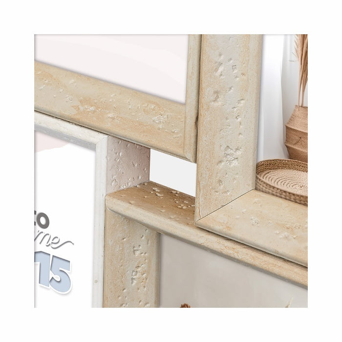 Cornice multipla in legno "Nizza 10Q" (10x10x15) - Art. DC110 dettaglio