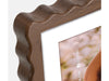 Cornice in legno con passepartout "Lione Brown" (10x15-15x20) - Art. VM568B dettaglio