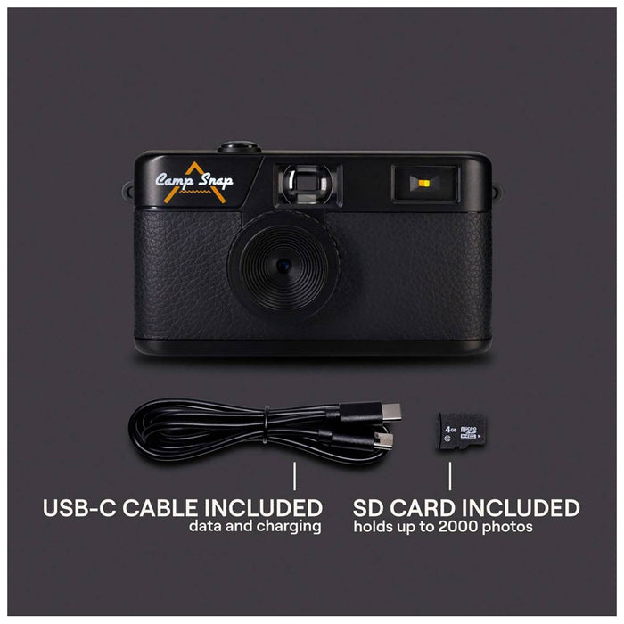 Camp Snap Digital Camera Black