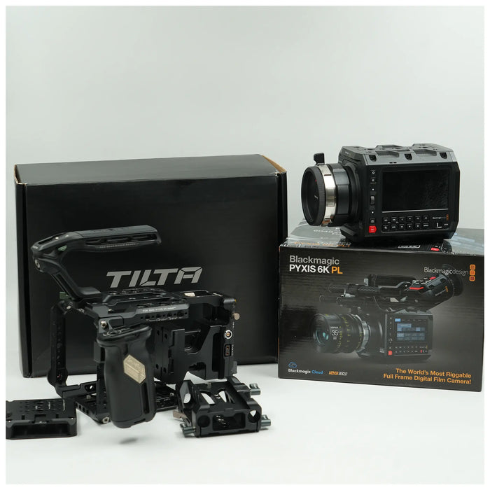 BLACKMAGIC PYXIS 6K PL+CAGE TILTA ( Usato )