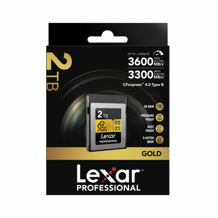 Lexar CFExpress 2TB GOLD 3600 MB/S (Type B)