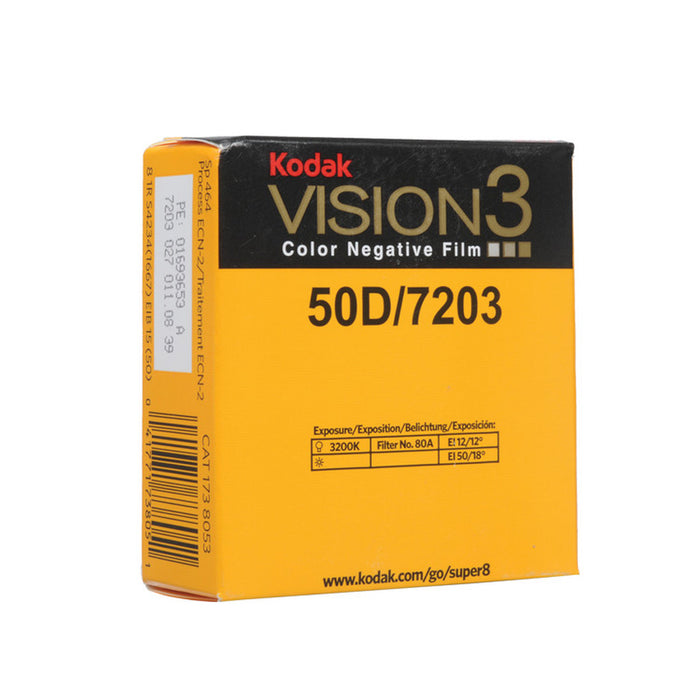 Kodak Vision 3 Super 8 50D/7203